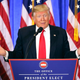 President-elect Donald Trump doing his best Rodney Dangerfield impression (Photo by Spencer Platt/Getty Images)